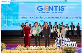 GENTIS vinh dự nhận giải thưởng “Thương hiệu số 1 Việt Nam trong lĩnh vực Phân tích di truyền” và “Sản phẩm/ Dịch vụ tốt nhất vì người tiêu dùng cho xét nghiệm PGT-M”